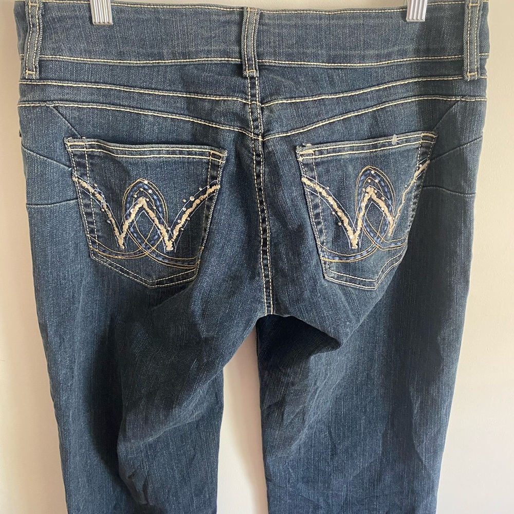 Wrangler Vintage Y2K Low Rise Jeans 36" inseam Western NFR